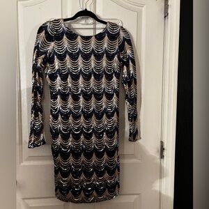 City Triangles Sequin Dress